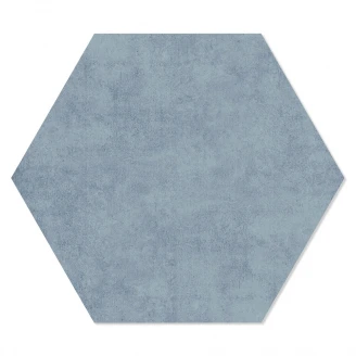 Hexagon Klinker Albareto Blå Matt 26x29 cm